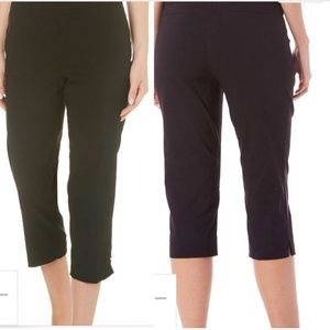 Zac and Rachel Black Capris